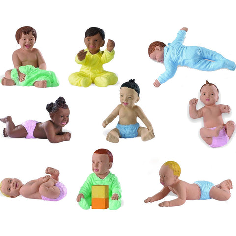 Multicultural Babies Collection (9 Figures)