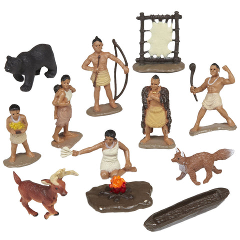 Miniature - Powhatan Indians (12-Figures)
