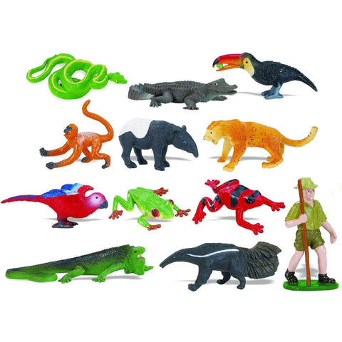 Miniature - Rainforest Set (12-Figures)