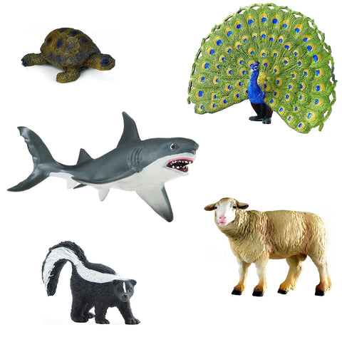 Miniature - Symbolic Animals I (5-Figure Set)