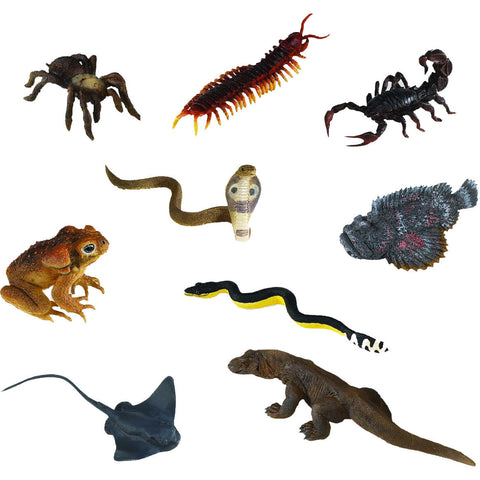 Miniature - Venomous Creatures (9-Figures)