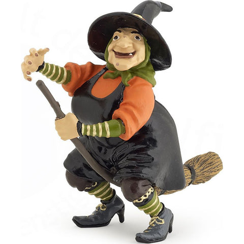 Miniature - Witch on Broomstick