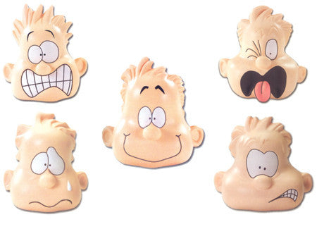 Set of Mood Dudes (Squeezable Stress Relief Toys)