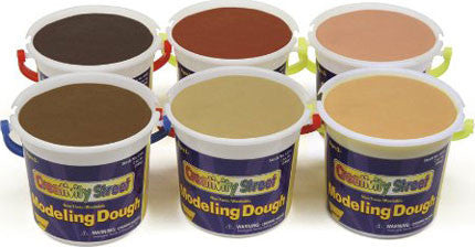 Multicultural Modeling Dough (Includes 6 Different Skin Tones)
