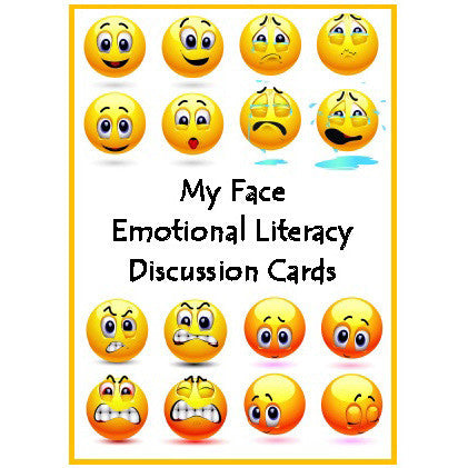 My Face Emotional Literacy Discussion Cards & CD-ROM