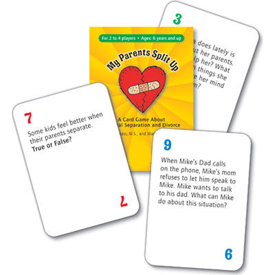 My Parents Split Up Card Game