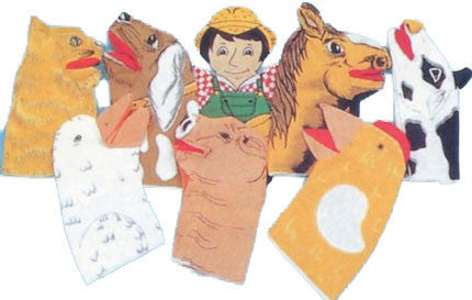 Old MacDonald Farm Puppet Set (8 Puppets)