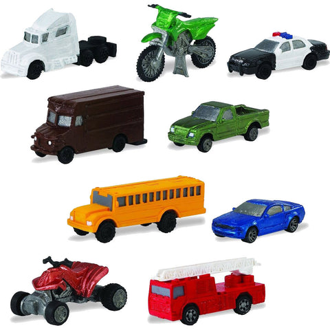 Miniature - 'On the Road' Set (9 Vehicles)