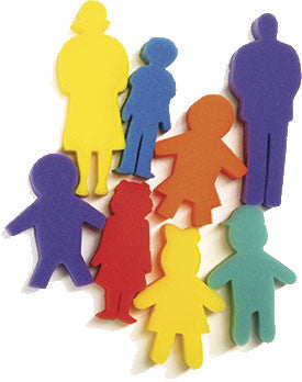 Paint Sponge Family Set (8-Pieces)