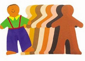 Multicultural People (Paper Doll Pad)