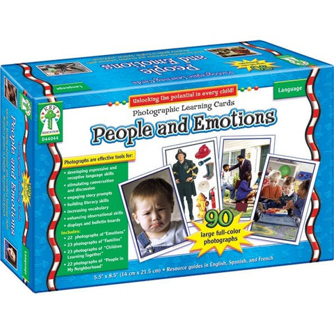 People and Emotions (Photographic Learning Cards)
