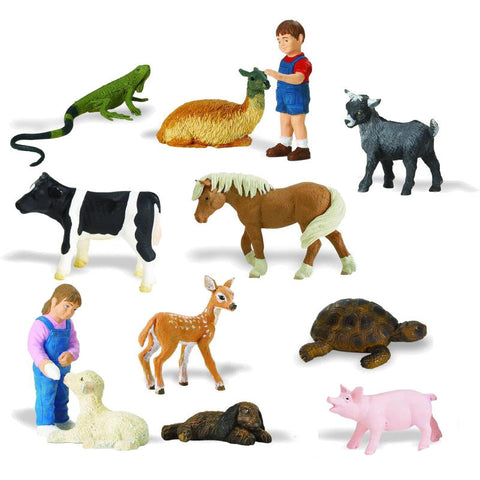 Miniature - Petting Zoo Set (12-Figures)