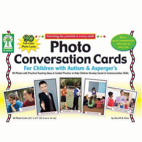 Photo Conversation Cards For Children with Autism & Asperger's