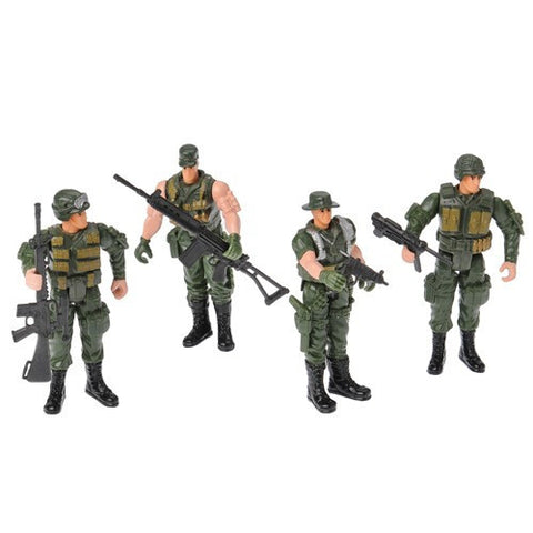 Poseable Soldiers (Set of 4)