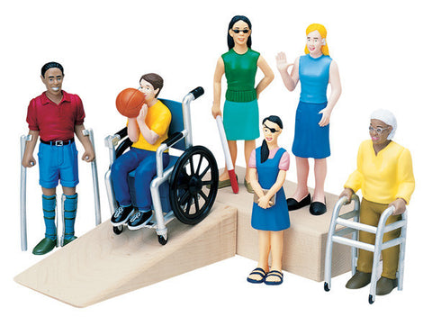 Pretend Play - Diverse Ability Figures (6-Figures)