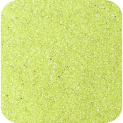Sand Tray Sand - Lime Yellow Sand (25 lbs.)
