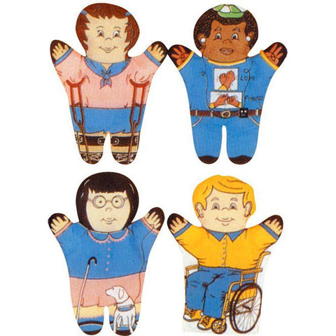 Special Needs Puppets (Set of 4)