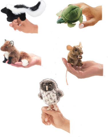 Symbolic Finger Puppet Set (5 Puppets)