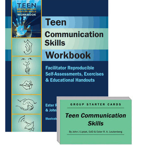 Teen Communication Skills Set (Workbook & Group Starter Cards)