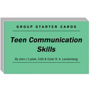 Teen Communication Skills - Group Starter Cards