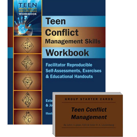 Teen Conflict Management Set (Workbook & Group Starter Cards)