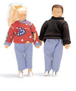 Modern Older Siblings/Babysitters (Set of 2)