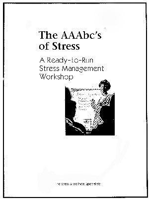 Stress Management Workshop (3 Hour Workshop)