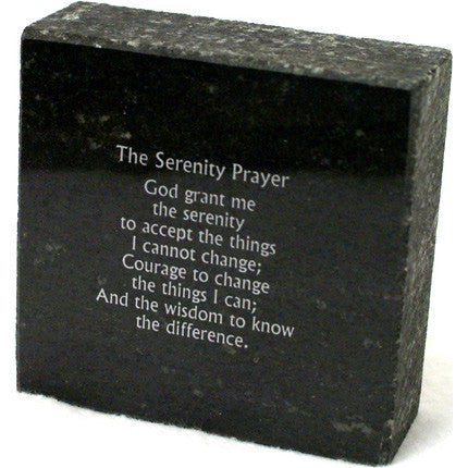 The Serenity Prayer (3" x 3")