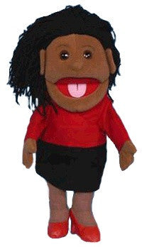Social Worker/Teacher Puppet (African-American)