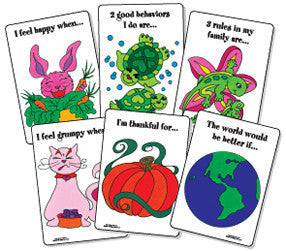 Thoughts and Feelings 2 Sentence Completion Card Game