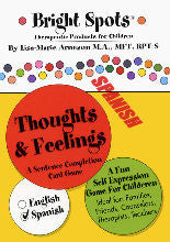 Spanish Thoughts and Feelings Sentence Completion Card Game