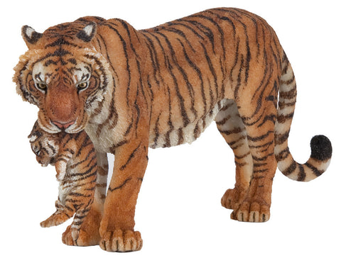 Miniature - Tigress Carrying Cub