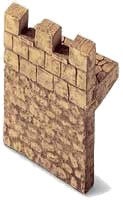 Miniature Wall with Ledge