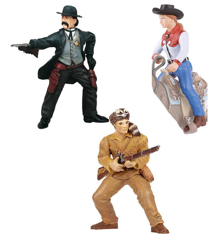 Miniature - Western Set (3-Pieces)