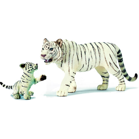 Miniature - White Tiger Family (2-Piece Set)